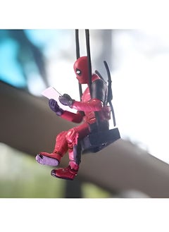 RATSAW Deadpool Car Decoration Accessories Car Mirror Suspension Accessories  - Image 4