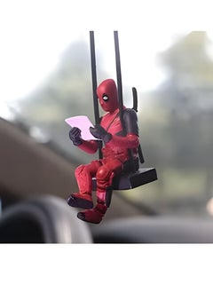 RATSAW Deadpool Car Decoration Accessories Car Mirror Suspension Accessories  - Image 2