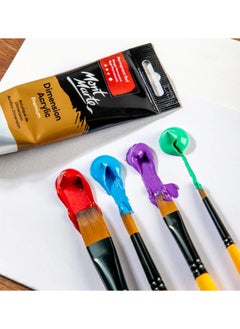 Mont Marte 4-Piece Signature Acrylic Brush Set  - Image 4