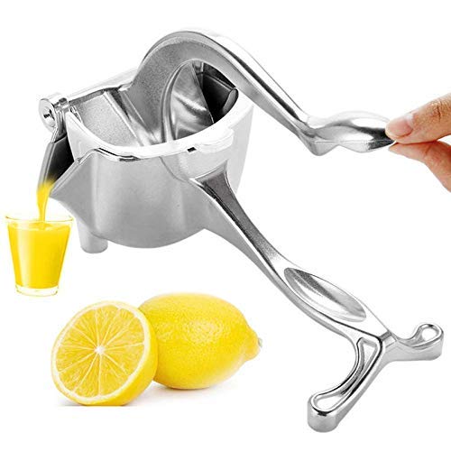Vakra Kitchen Heavy Quality Metal Aluminum alloy Manual Juicer Heavy Duty Handhold Press Fruit Manual Juicer with Detachable Lever and Removable StrainerLemonsOrangesPomegranates etc - Image 4