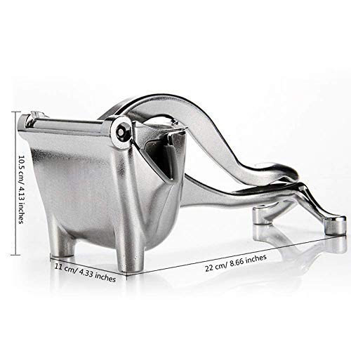 Vakra Kitchen Heavy Quality Metal Aluminum alloy Manual Juicer Heavy Duty Handhold Press Fruit Manual Juicer with Detachable Lever and Removable StrainerLemonsOrangesPomegranates etc - Image 2