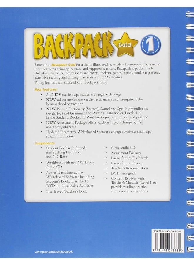 Backpack Gold 1 Teacher's Book New Edition - Image 2