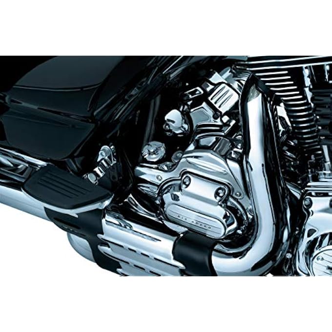 KURYAKYN 7847 Motorcycle Engine Accessory Starter Cover Accent For 200716 HarleyDavidson Motorcycles Chrome Black - Image 3