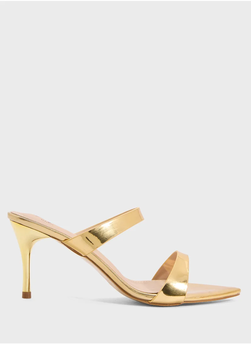 جينجر Pointed Heeled Mule