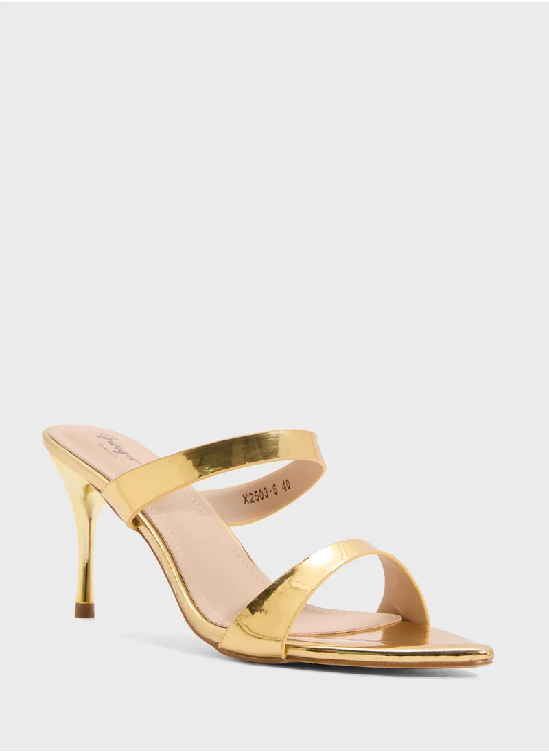جينجر Pointed Heeled Mule