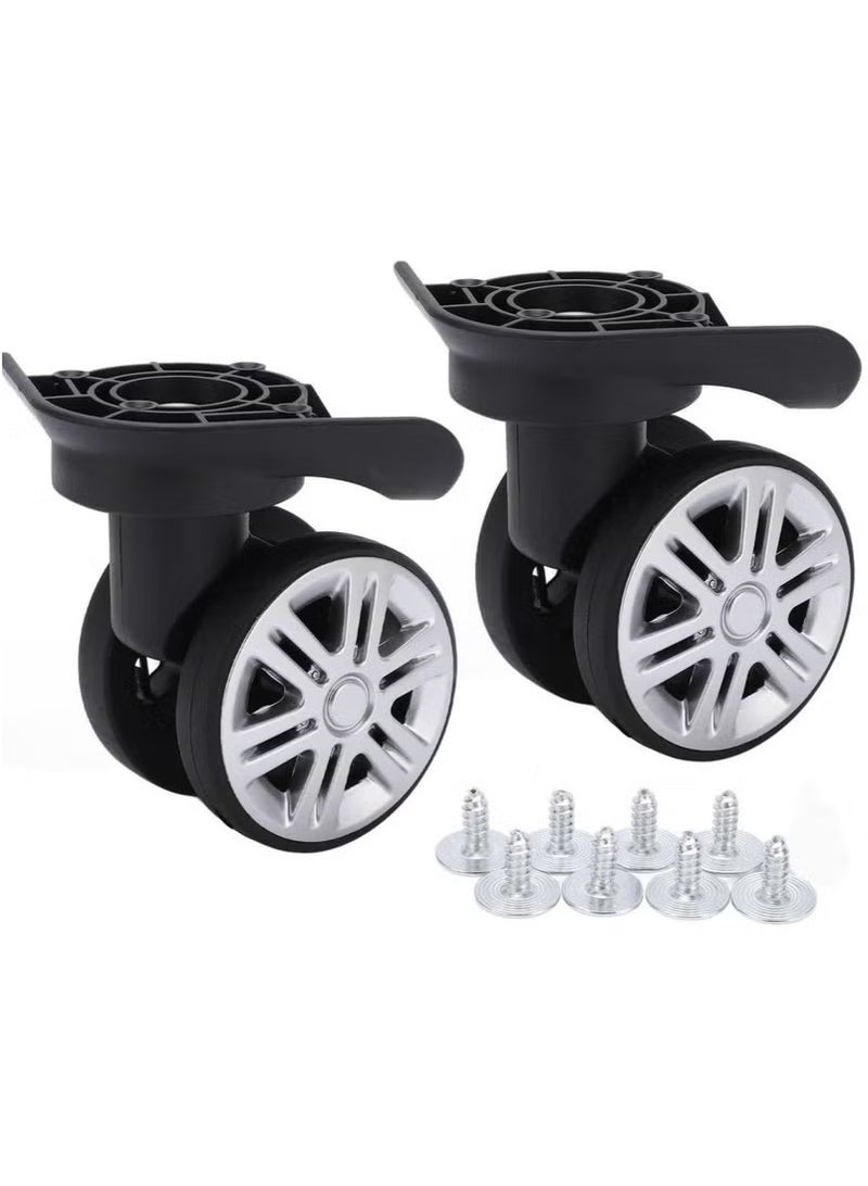Realfrog Luggage Casters, Suitcase Wheels Easy To Install Practical for Luggage for Suitcase  - Image 1
