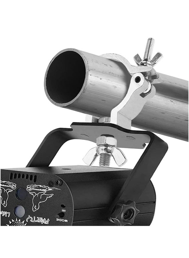 2Pcs Aluminum Alloy Truss Clamp, O Truss Clamp for Stage Light Clamp Moving Head Light Spotlight, Stage Lighting Accessories 48-51mm DJ Truss - Image 1