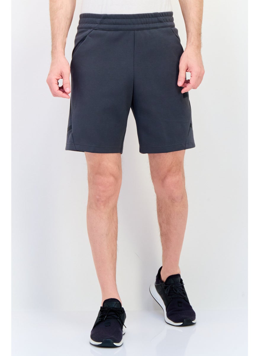 Adidas Men Sportswear Fit Drawstring Outdoor Shorts, Dark Grey  - Image 1