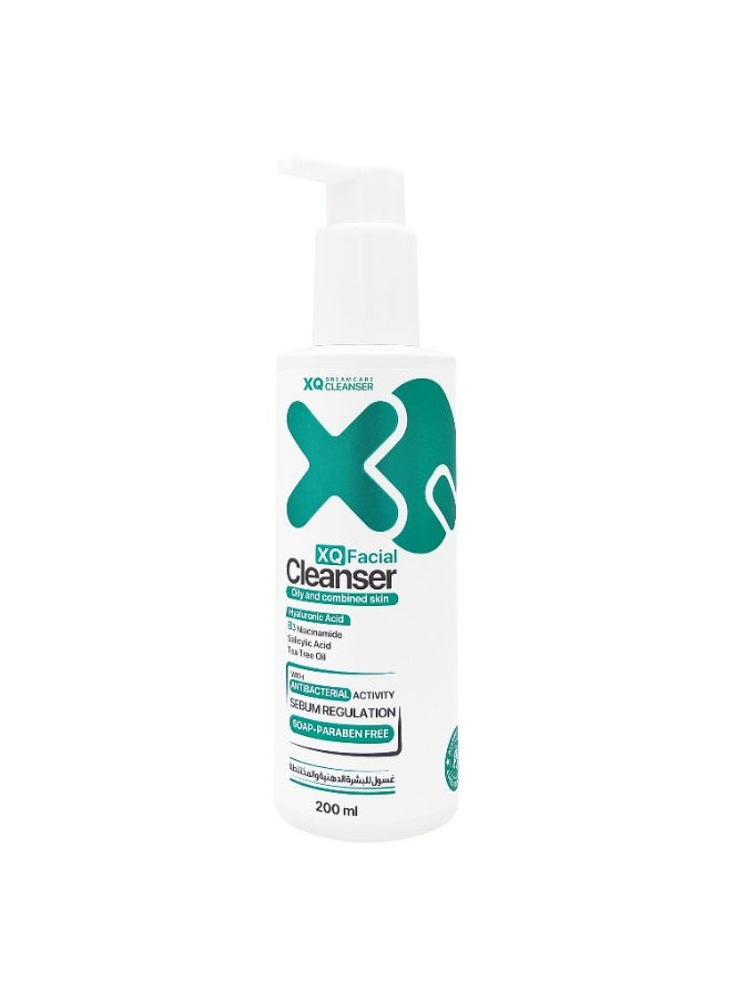 XQ Facial Cleanser Hyaluronic Acid - 200ML - Image 2