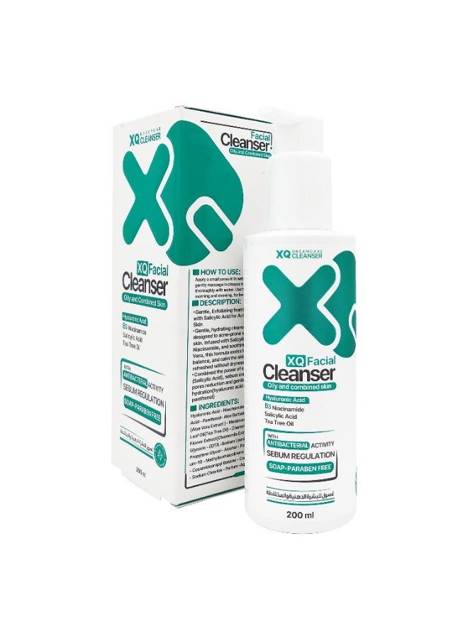 XQ Facial Cleanser Hyaluronic Acid - 200ML - Image 1