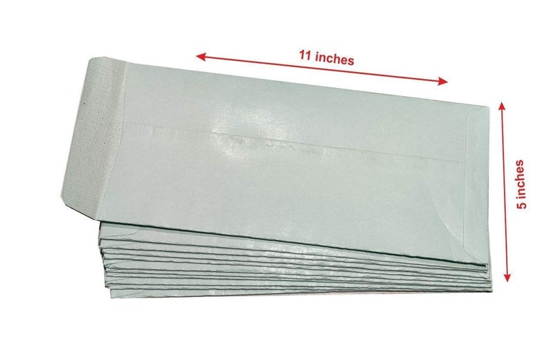 NSSP™ 11x5 Inch Cloth Line Courier Cover,Courier Envelopes,Courier Cover Green,Green Envelopes For Office Letter Document (Cloth Cover, 11x5 Inch) (Pack Of 25) - Image 4