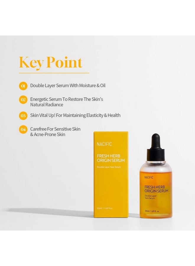 NACIFIC Fresh Herb Origin Facial Serum 1.69fl.oz 50ml Essence with Vitamin B, Vitamin C and botanical oil Essence Radiance Skin's moisture barrier Korean skincare for All skin types Christmas gift - Image 2