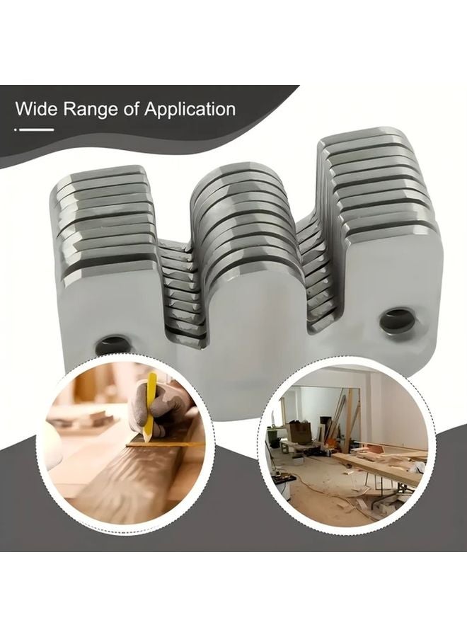 4pcs Heavy Duty Metal Wall Hooks Locking Brackets For Frames Furniture Bed Corners - Image 3