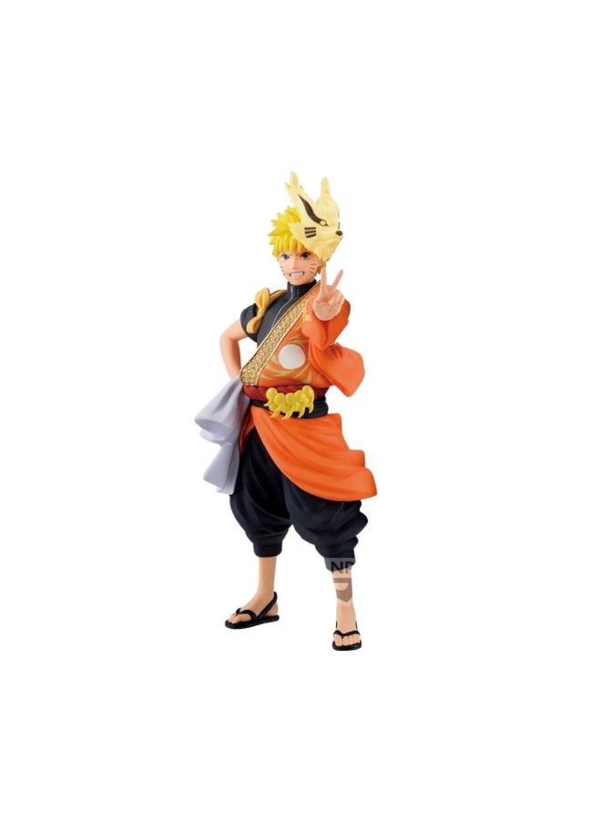 Banpresto NARUTO SHIPPUDEN UZUMAKI NARUTO FIGURE(ANIMATION 20th ANNIVERSARY COSTUME) Figure By Banpresto 