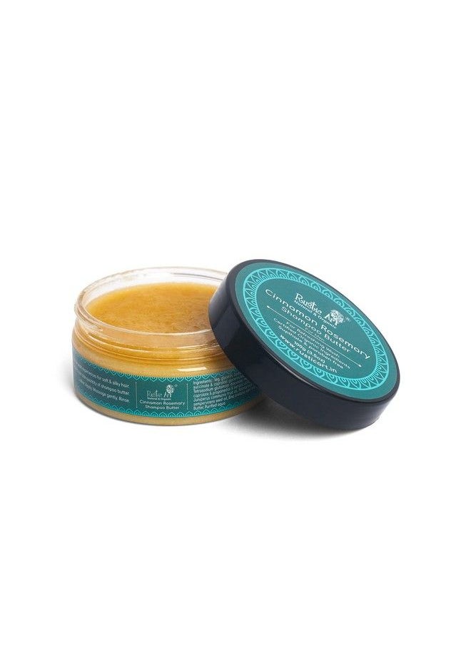 Rustic Art - Organic Cinnamon Rosemary Shampoo Butter ; Oily & Itchy Scalp Control ; 100G - Image 1
