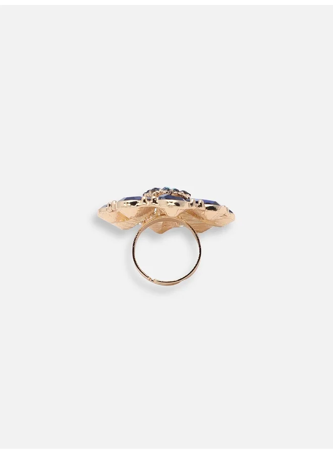 SOHI Party Artificial Cocktail Ring Jewellery