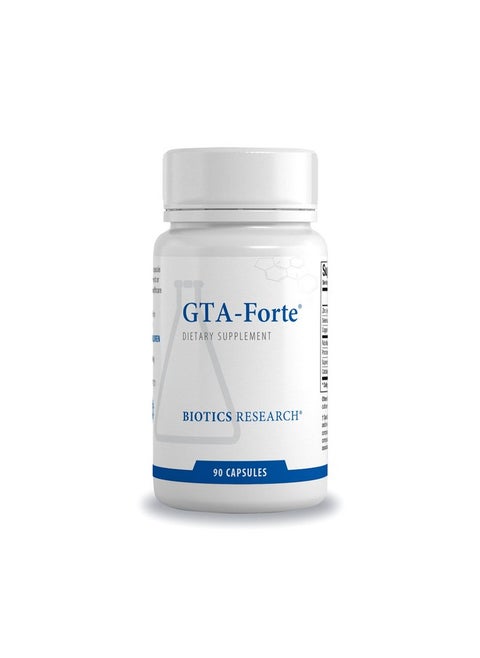 Biotics Research GTA-Forte® - Endocrine Glands Support, Promotes Optimal Hormonal Balance. Contains Porcine Glandular, Phytochemically Bound Trace Elements™ Zinc, Selenium, Copper, Rubidium 90 Caps