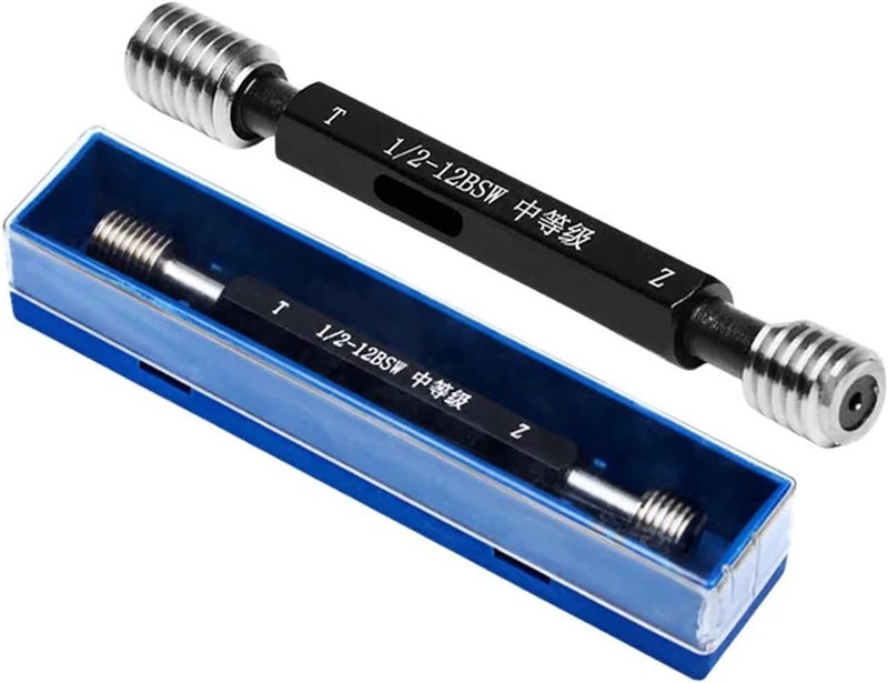 Thread Ring Gauge Set, 1 Set Standard Thread Ring Gauge & - Precision Measurement Tool for 1/4 to 1'' Threads(Head Gauge 3/4-10) - Image 1