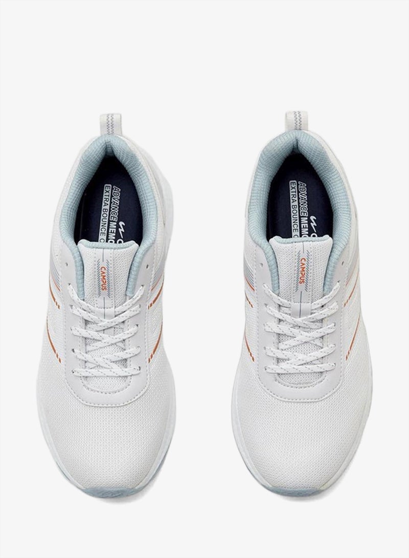 CAMPUS Men’s White Sports Sneakers – Sleek Everyday Design Shoes with Durable Outsole - Image 4