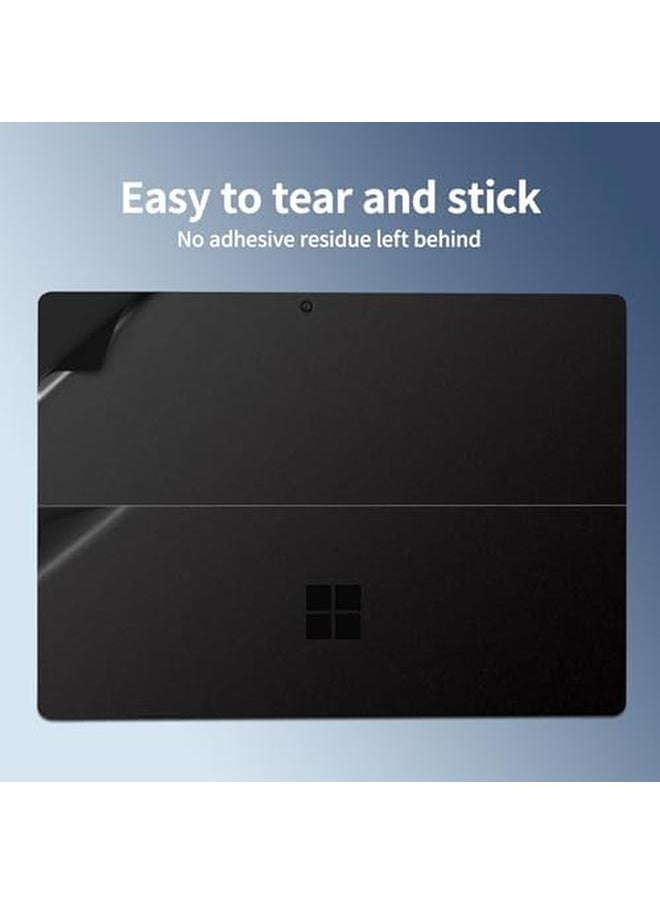 erorex - Tablet Skin Sticker For 2024 Microsoft New Surface Pro 11Th Edition Pro 9 Back Decals Protector Film Anti Scratch Vinyl Protective Laptop Cover Abrasion Resistant Frosted Black - Image 1