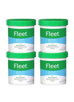 Fleet Laxative Glycerin Suppositories for Adult Constipation, 100 Count (Pack of 4)  - Image 1