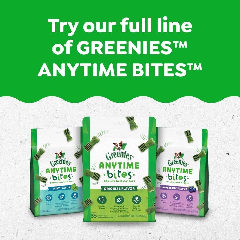 Greenies Anytime Bites Dog Treats, Original Flavor, 24 oz. Bag - Image 4