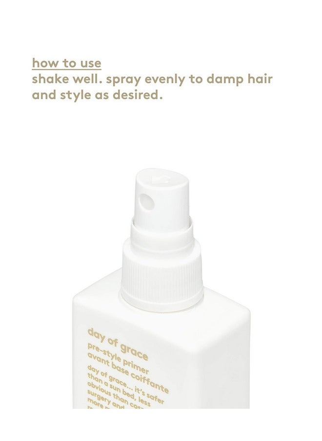 EVO Vo Day Of Grace Prestyle Primer Leavein Heat Protectant Spray Moisturizes Detangles & Smooths Hair Travel Size 50Ml / 1.7Fl.Oz  - Image 5