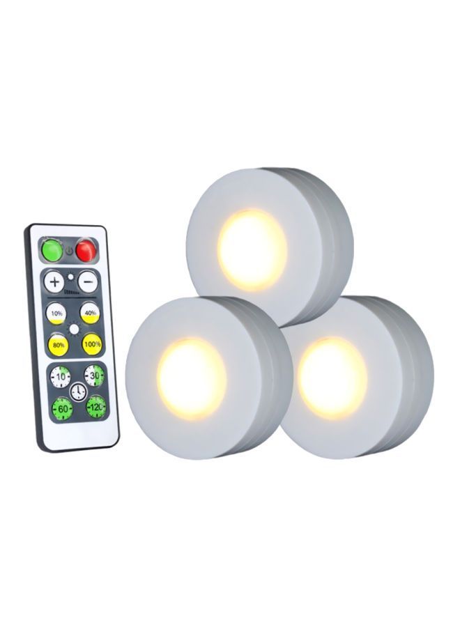 NIBEMINENT LED Cabinet Lamp With Remote Control White - Image 2