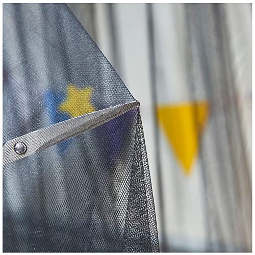 NYDECOR Mosquito Net Canopy Bed Curtains Dome Stars Hanging Princess Bed Canopy Tents for Girls Boys Kids Room Decor Reading Nook Canopies, Black - Image 3