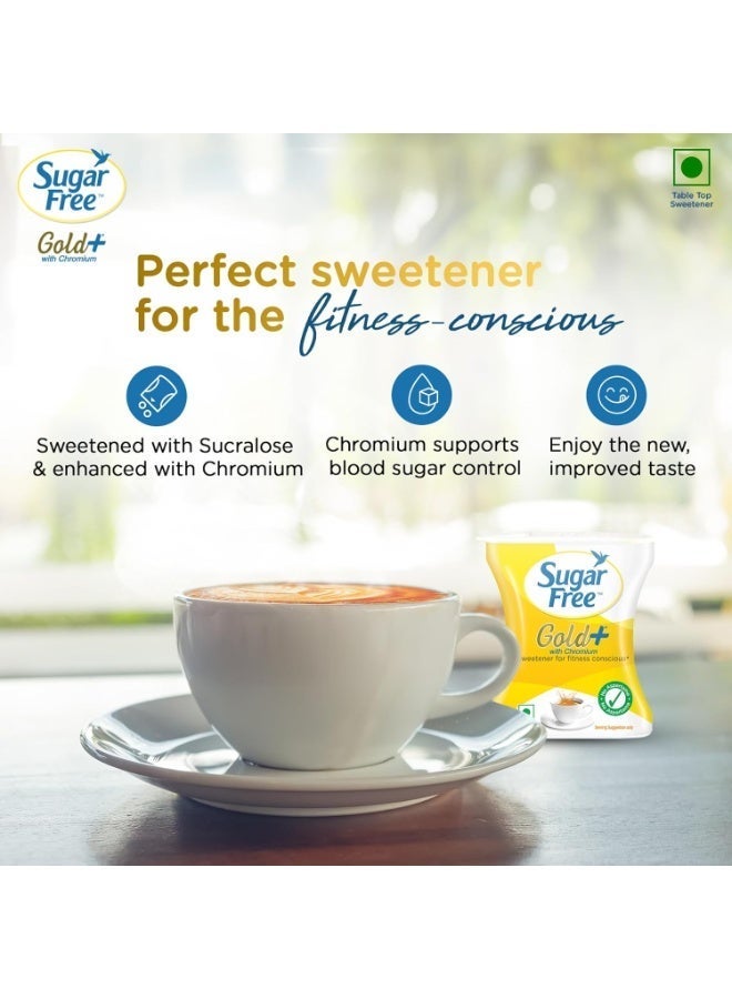 Sugar Free Gold 500 Pellets Artificial Sweetener Tablets, Low Calorie Sugar Substitute for Tea & Coffee, Diabetic Friendly & Vegan - Image 3