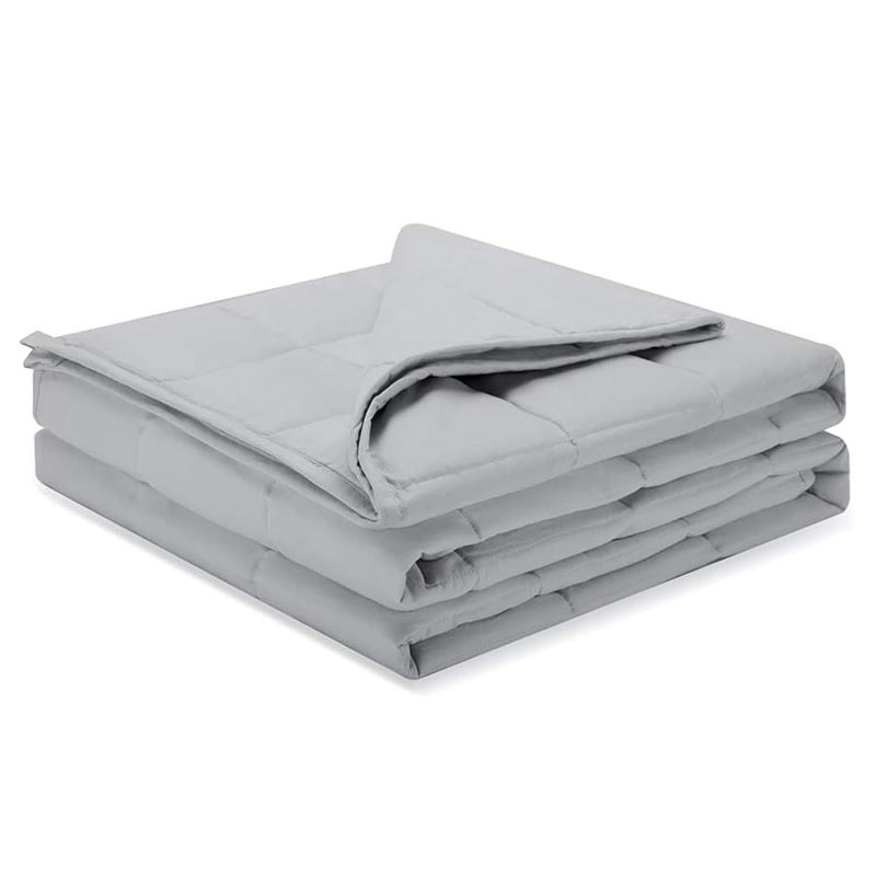 Weighted Idea Weighted Blanket for Adults 20lbsGrey60x80 Queen Size Breathable Heavy Blanket with Premium Glass Beads AllSeason Soft Thick Blanket