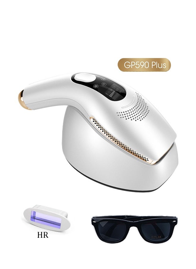 كينسي بيوتي جهاز إزالة الشعر GP590 Plus Ice Cold IPL مع عدسة واحدة لإزالة الشعر  - Image 1