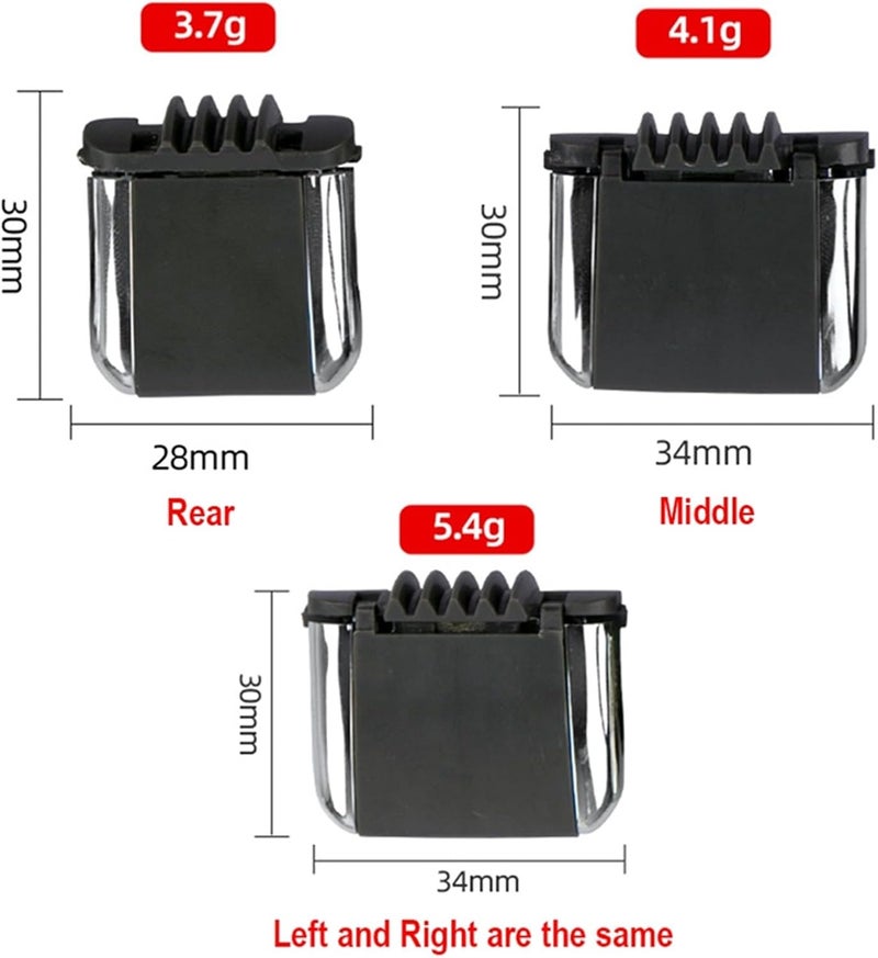 Wivplex A/C Vent Outlet Clip for Toyota Camry 2006-2011 - Image 2