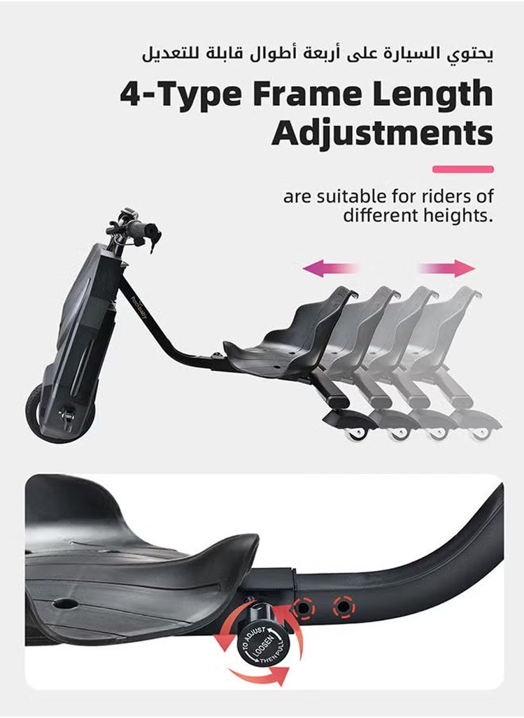 FUN MOMENT - Electric Drift Scooter 36V ( Large Size ) with protection set - Image 1