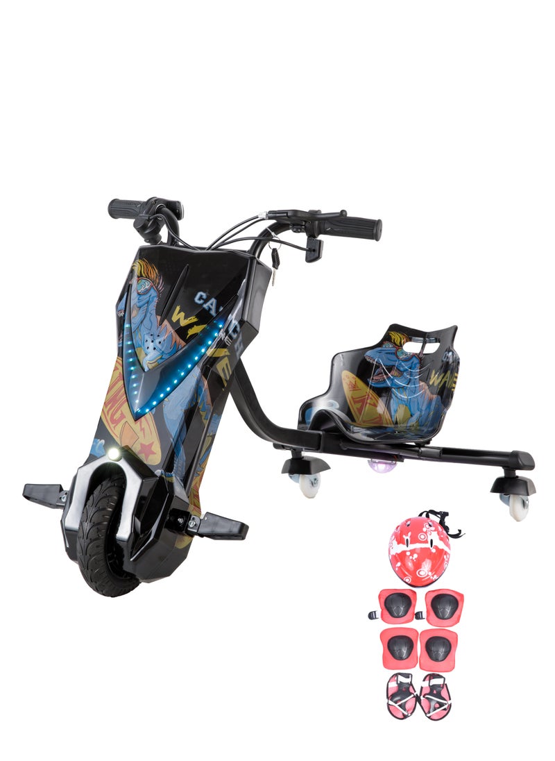 FUN MOMENT Electric Drift Scooter 36V ( Large Size ) with protection set  - Image 1