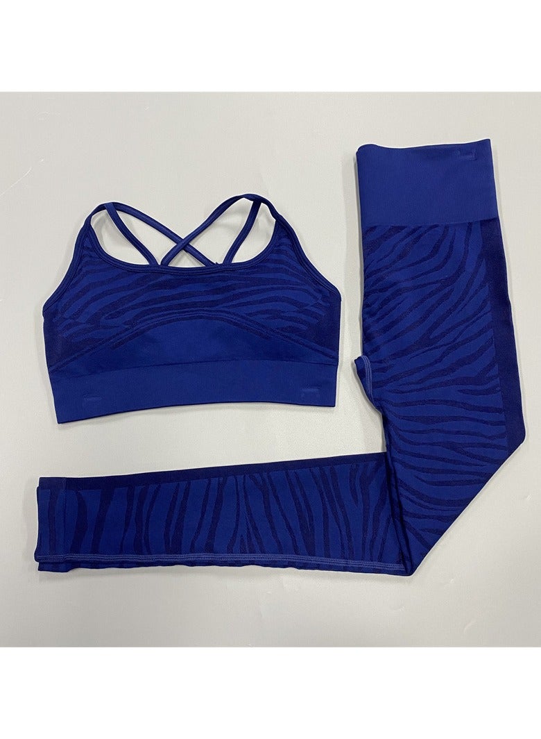 Women's Yoga Fitness Sports Bra and Pants Set  - Image 1