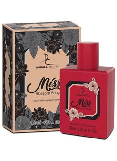DORALL COLLECTION Miss Blossom Rouge Eau De Toilette For Women - 100 ML  - Image 2