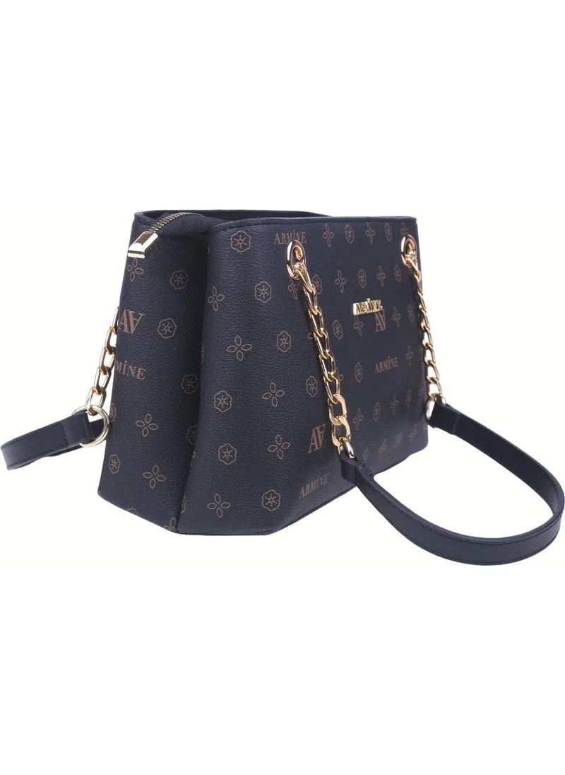 ARMINE 332 Women's Printed Hand & Shoulder Bag