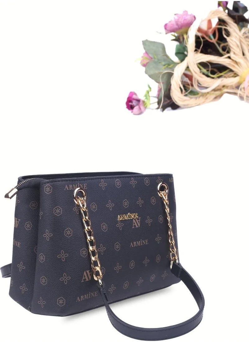 ARMINE 332 Women's Printed Hand & Shoulder Bag