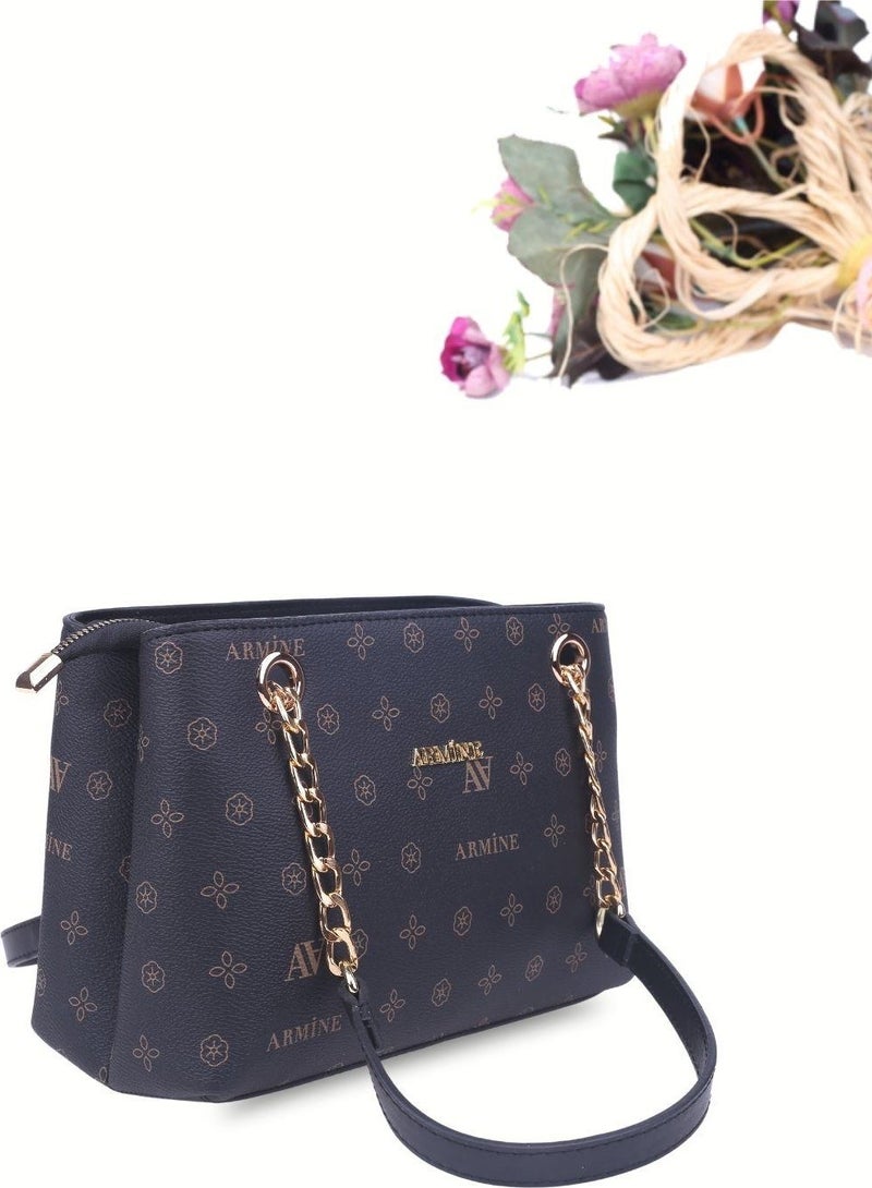 Armine 332 Women's Printed Hand & Shoulder Bag  - Image 1