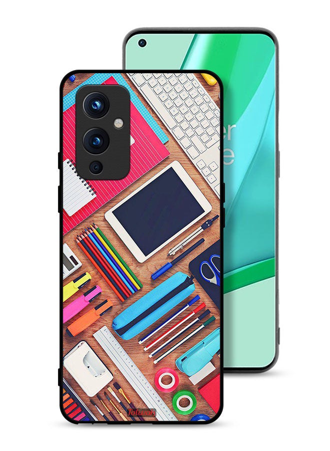 Tolwak OnePlus 9 5G Protective Case Cover Girl Hobby Desk - Image 1