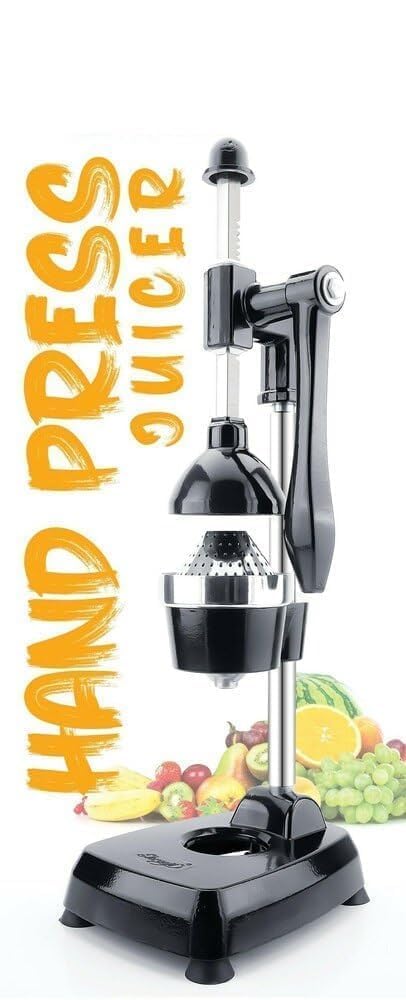 Drumil Hand Press Stainless Steel and Aluminum Juicer Hand Press Juicer Free Lemon Squeezer with Fruits and Vegetables - Image 4