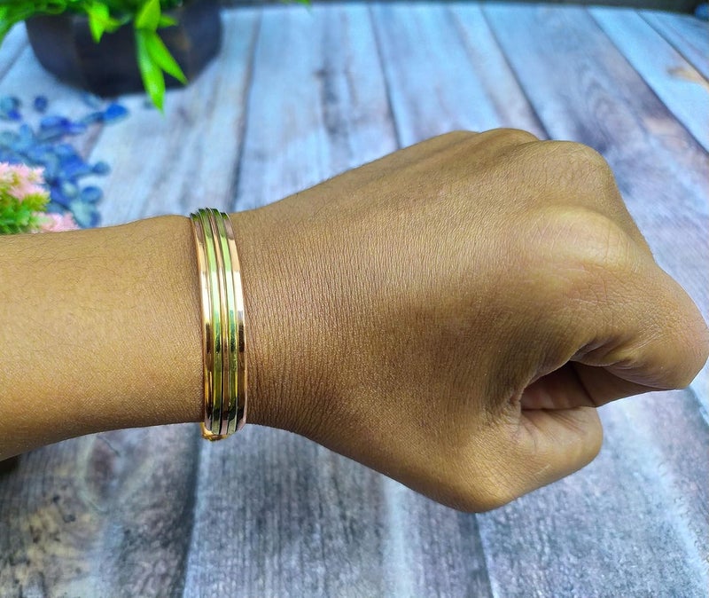 SHINDE EXPORTS Pure Copper Kada/Bracelet for Men and Women. - Image 5