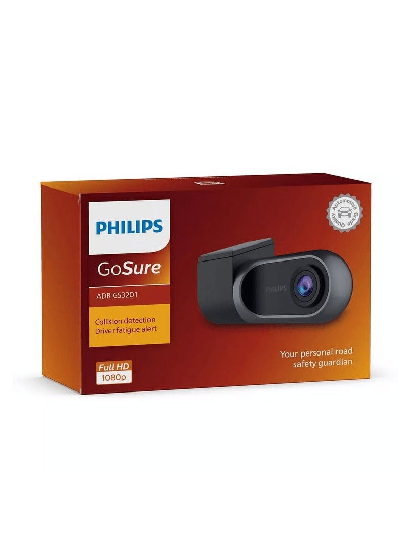 فيليبس مسجل فيديو للسيارة CCTV 1080p Full HD Car DVR حارس سلامة الطريق الشخصي الخاص بك PhlLlPS GoSure ADR GS3201 - Image 5