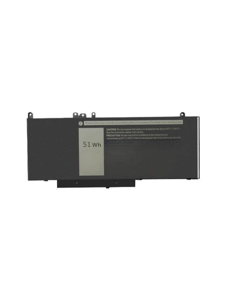 بطارية لاب توب عالية الجودة 7.4V (51 واط/ساعة) - متوافقة مع موديلات Dell Latitude E5450 و E5550 - قوية وعملية لاستخدام يومي ممتاز - Image 1