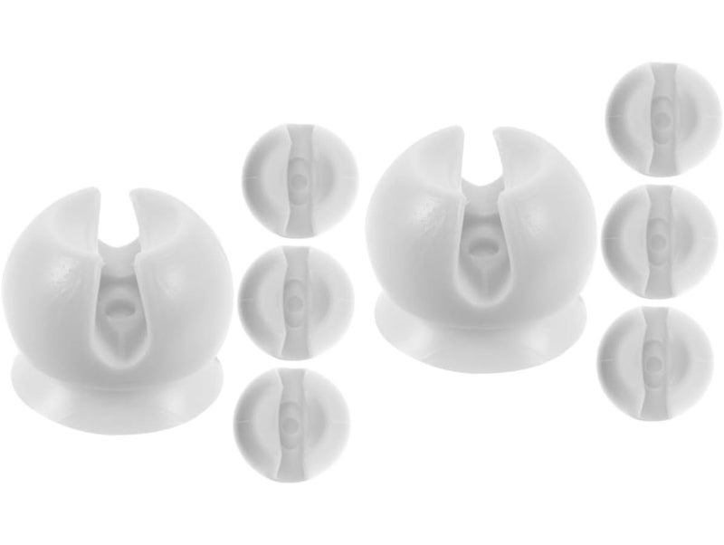 2 Pack Wall Mounted Toothbrush Holder Cup Bathroom Space Saving Storage Rack Easy Install No Damage Design For Adult And Kids - Image 1