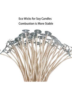 100-Piece Wicks Candles with Base, 6 Inch Candle Wick Pre-Waxed for Candle Making, Fit Container Diameter 2-3IN - pzsku/Z7A939F85CC250CC2401CZ/45/_/1686300694/1ccda3e2-e9c0-4e7c-83ca-9c4a3ed8d9d2