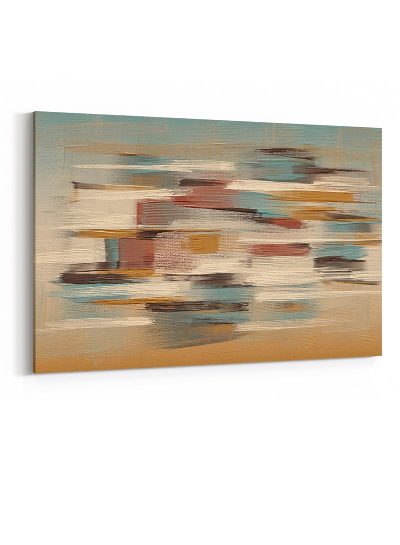 لوحة كانفاس على إطار خشبي بتصميم نمط فني كلاسيكى - Image 4