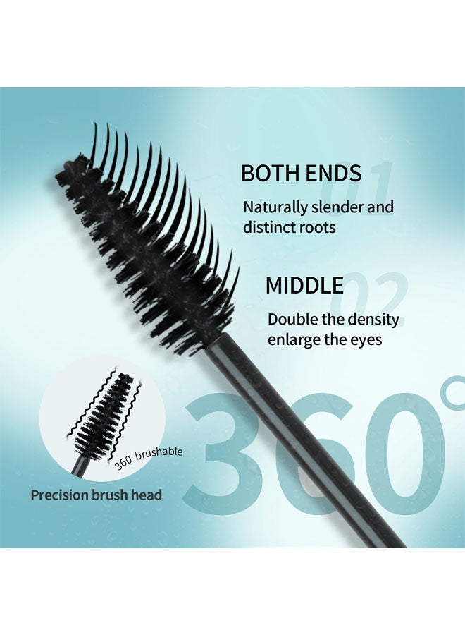 QIC Cool Black Mascara – Waterproof, 24H Long-Lasting, Volumizing & Curling Lash Enhancer - Image 3