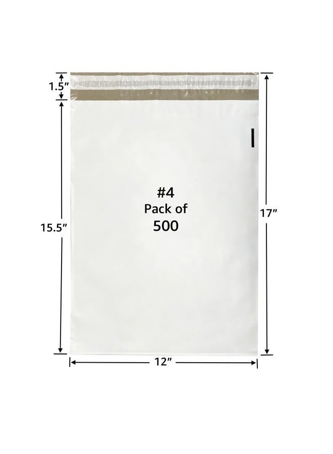 Uboxes Poly Mailer Bags 12" x 15.5" #4 - Pack of 500 - Image 2